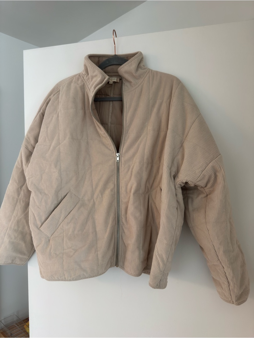 Altar’d State Velvet/Corduroy Bomber Jacket